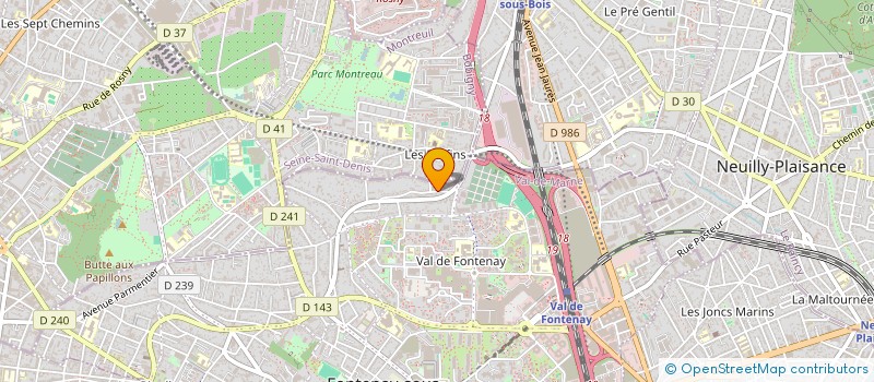 localisation de l'entreprise MADAME SAFA BOUNAAMA à FONTENAY-SOUS-BOIS