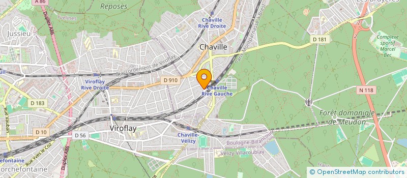 localisation de l'entreprise MADAME SAFA DRIDI à CHAVILLE