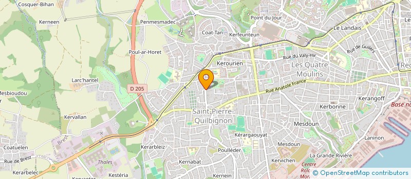 localisation de l'entreprise MADAME SAFA EL ABOUDI à BREST
