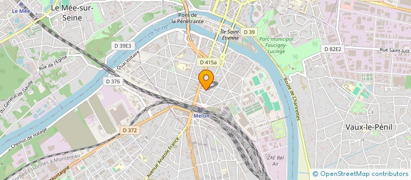 localisation de l'entreprise MADAME SAFA GHARSALLI  MELUN