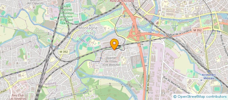 localisation de l'entreprise MADAME SAFA IBA à STRASBOURG