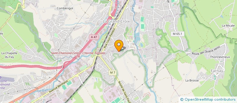 localisation de l'entreprise MADAME SAFA LEKHAL  SAINT-PAUL-EN-JAREZ