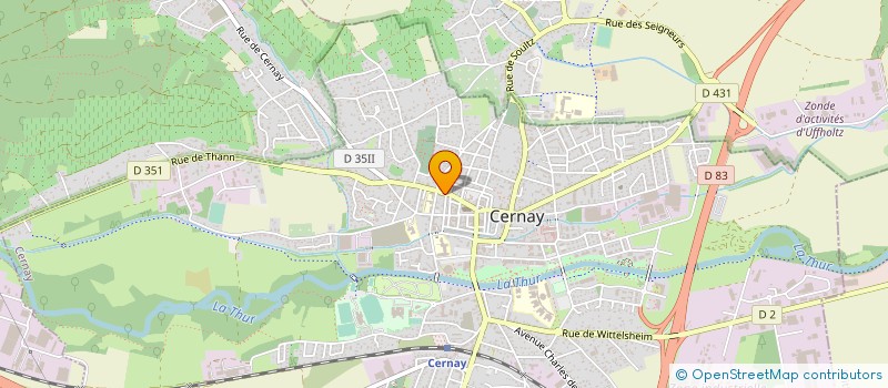 localisation de l'entreprise MADAME SAFA LOKAYBA à CERNAY