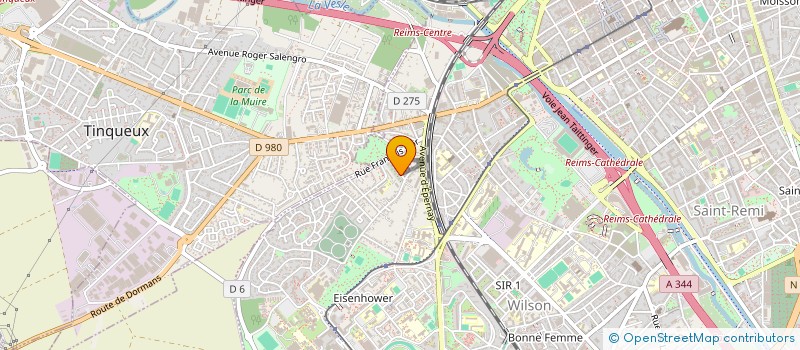 localisation de l'entreprise MADAME SAFA OUNI  REIMS