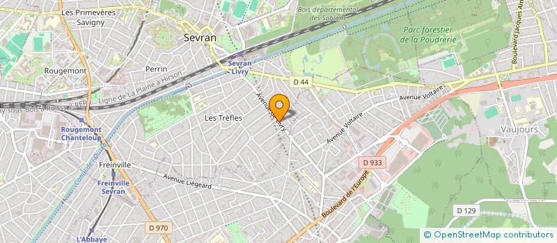 localisation de l'entreprise MADAME SAFA ZIGAA à SEVRAN