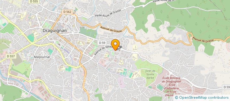 localisation de l'entreprise MADAME SAFAA LABIED  DRAGUIGNAN