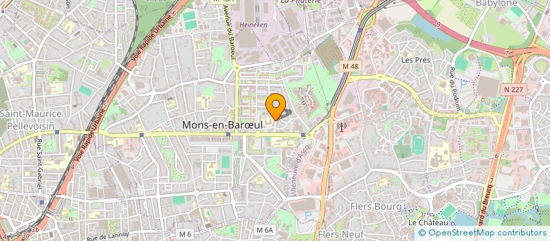 localisation de l'entreprise MADAME SAFAA MOUNACIR  MONS-EN-BARUL