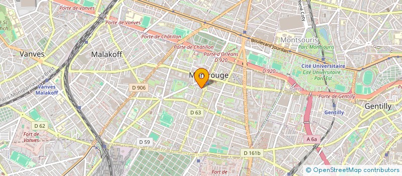 localisation de l'entreprise MADAME SAFAE AZEDDINE IDRISSI à MONTROUGE