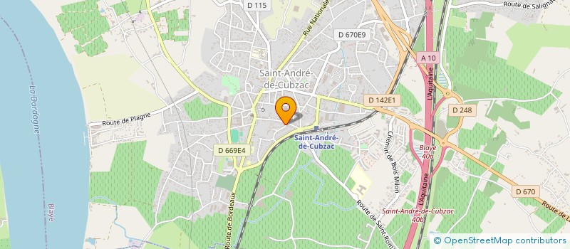 localisation de l'entreprise MADAME SAFAE BOU RAMDANE  SAINT-ANDRE-DE-CUBZAC