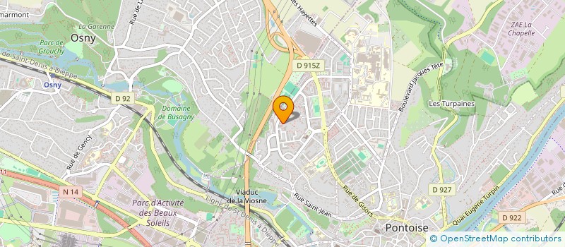 localisation de l'entreprise MADAME SAFAE BOUCHIBA  PONTOISE