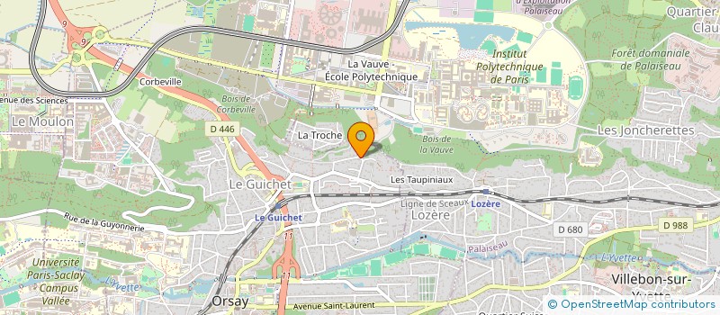 localisation de l'entreprise MADAME SAFAE BOUTERFAS à ORSAY