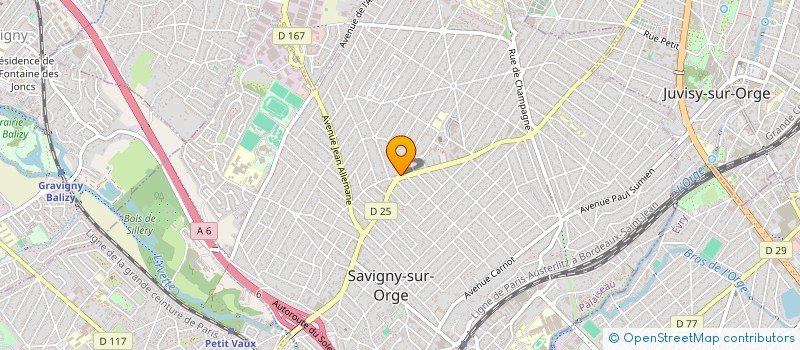 localisation de l'entreprise MADAME SAFI JOYCE BAMBA à SAVIGNY-SUR-ORGE