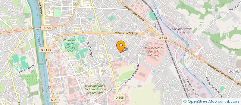 localisation de l'entreprise MADAME SAFIA AISSAOUI à AGEN