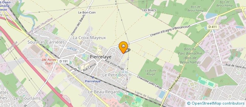 localisation de l'entreprise MADAME SAFIA AIT TAYEB  AUVERS-SUR-OISE