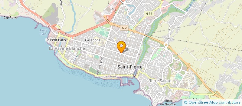 localisation de l'entreprise MADAME SAFIA AMODE à SAINT-PIERRE