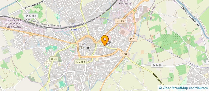 localisation de l'entreprise MADAME SAFIA ASFOUR à LUNEL