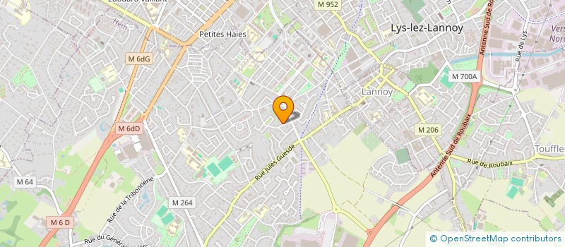 localisation de l'entreprise MADAME SAFIA AZZI  HEM