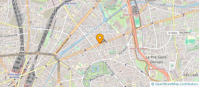 localisation de l'entreprise MADAME SAFIA BECHEKER  PARIS