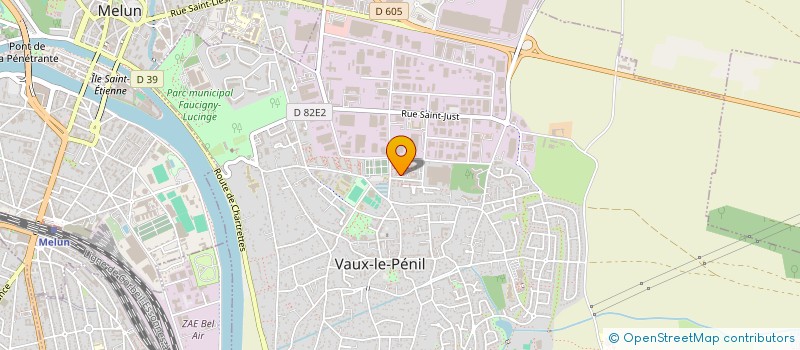 localisation de l'entreprise MADAME SAFIA BOUABDALLAH à VAUX-LE-PENIL
