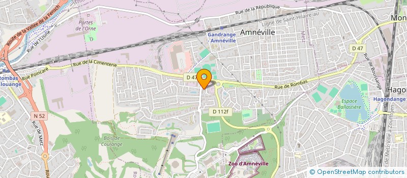 localisation de l'entreprise MADAME SAFIA BOUKHARI  AMNEVILLE