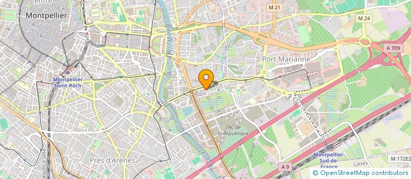 localisation de l'entreprise MADAME SAFIA BOULGHALAGH à MONTPELLIER