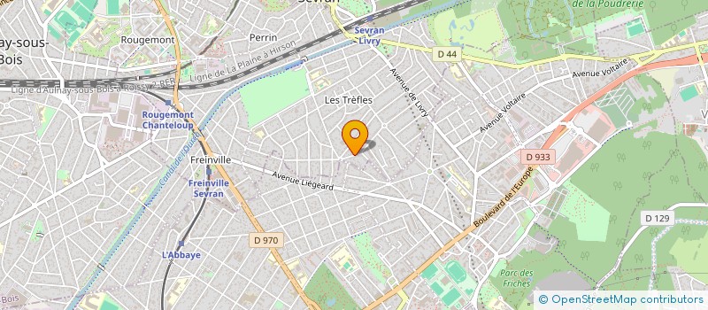 localisation de l'entreprise MADAME SAFIA BOUZIANE à SEVRAN