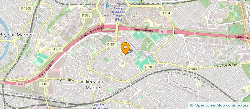 localisation de l'entreprise MADAME SAFIA DUPUIS  VILLIERS-SUR-MARNE