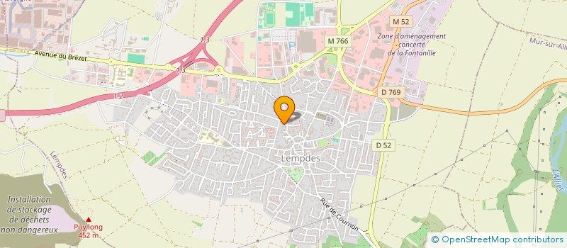 localisation de l'entreprise MADAME SAFIA GRAND  LEMPDES