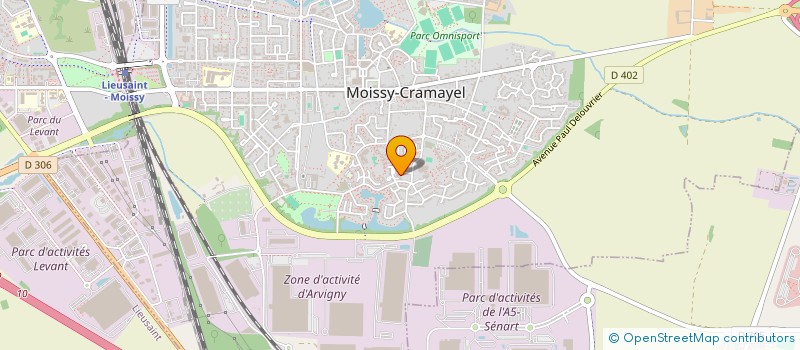 localisation de l'entreprise MADAME SAFIA GUENDOUZI à MOISSY-CRAMAYEL