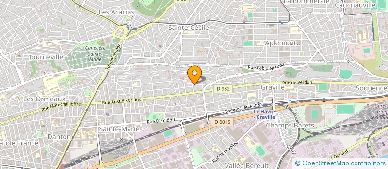 localisation de l'entreprise MADAME SAFIA GUENTAS à LE HAVRE