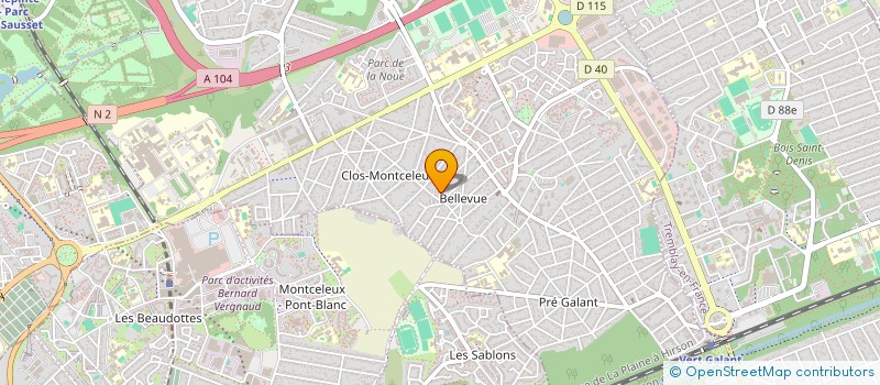 localisation de l'entreprise MADAME SAFIA HADDOUCHI à VILLEPINTE