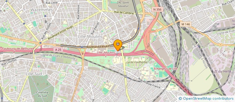 localisation de l'entreprise MADAME SAFIA HADHOUM à LILLE