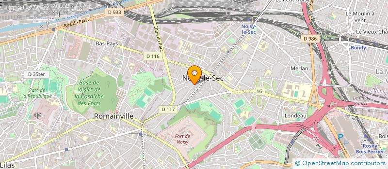 localisation de l'entreprise MADAME SAFIA IDIR à NOISY-LE-SEC