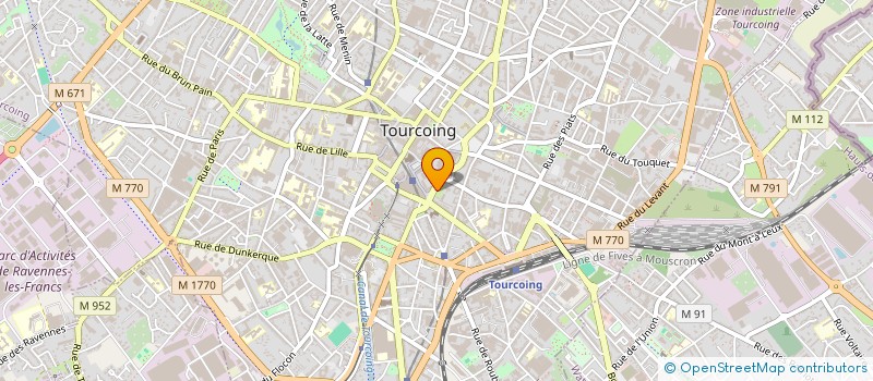 localisation de l'entreprise MADAME SAFIA KORCHIT à TOURCOING