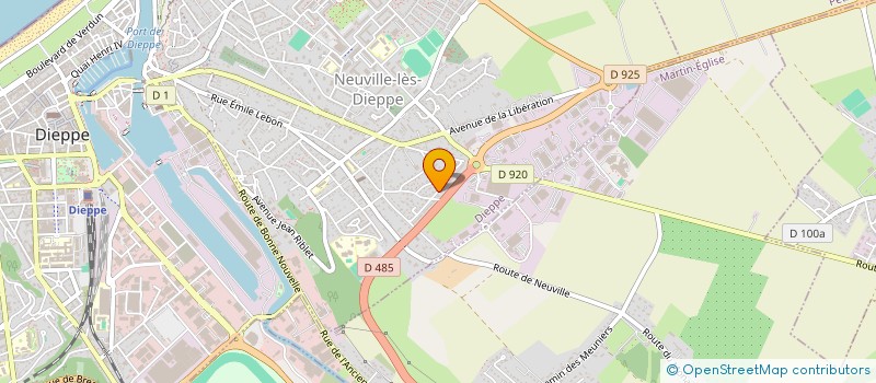 localisation de l'entreprise MADAME SAFIA LEBLANC  DIEPPE