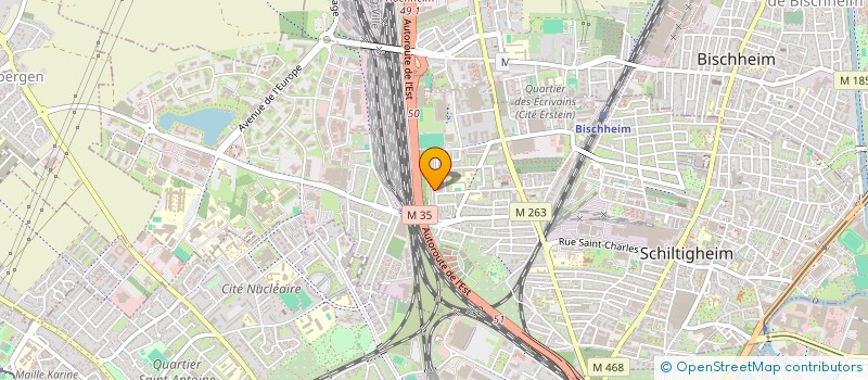 localisation de l'entreprise MADAME SAFIA LOURDANI  SCHILTIGHEIM