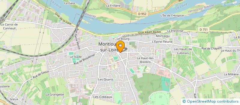 localisation de l'entreprise MADAME SAFIA MARCHAL  MONTLOUIS-SUR-LOIRE