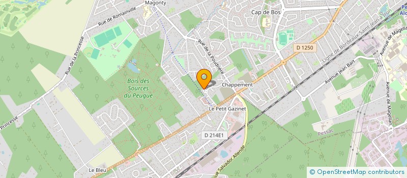 localisation de l'entreprise MADAME SAFIA MOHAMED SALEM  PESSAC