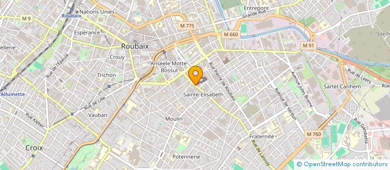 localisation de l'entreprise MADAME SAFIA MORGHAD  ROUBAIX