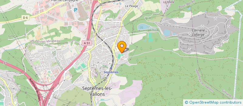 localisation de l'entreprise MADAME SAFIA MOUFFEK à SEPTEMES-LES-VALLONS