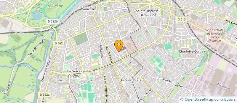 localisation de l'entreprise MADAME SAFIA MOUSSAOUI à CAEN