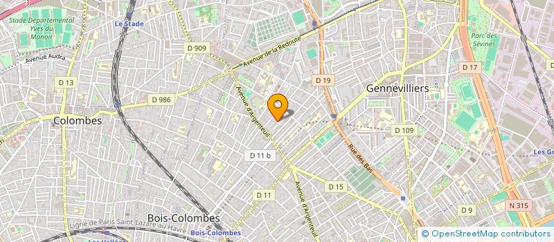 localisation de l'entreprise MADAME SAFIA MUSTAPHA  ASNIERES-SUR-SEINE