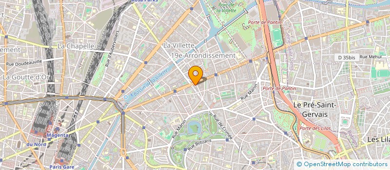 localisation de l'entreprise MADAME SAFIA NASRI  PARIS