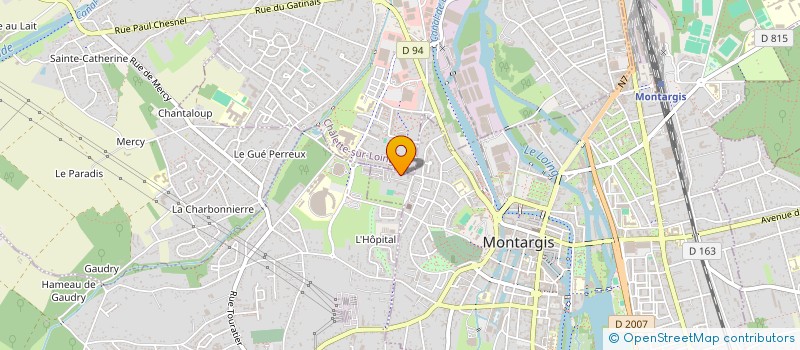 localisation de l'entreprise MADAME SAFIA NEGGAZI à MONTARGIS