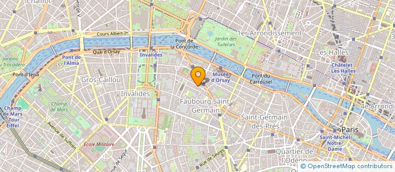 localisation de l'entreprise MADAME SAFIA OUARES  PARIS