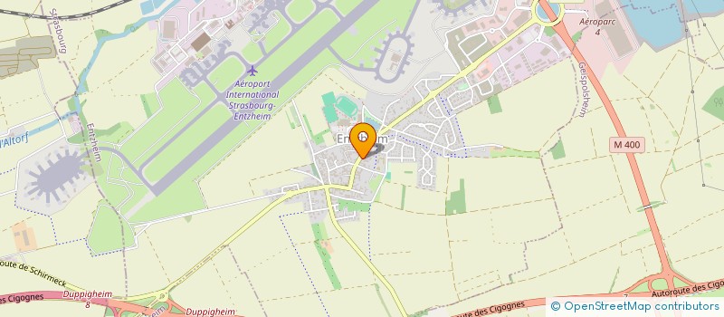 localisation de l'entreprise MADAME SAFIA OURRADI  ENTZHEIM