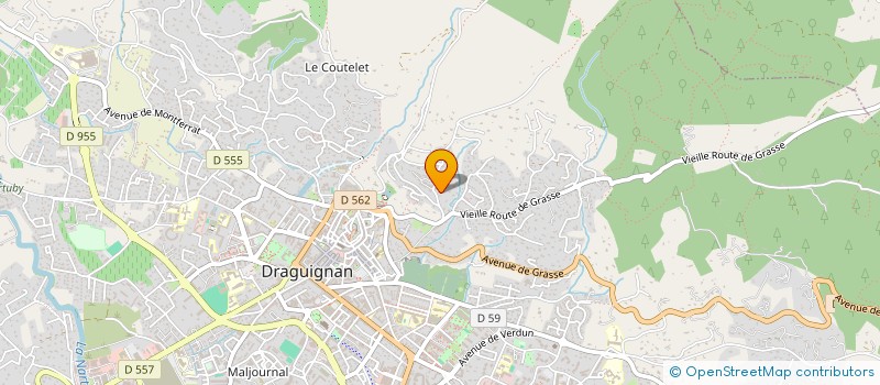 localisation de l'entreprise MADAME SAFIA SAHRAOUI  DRAGUIGNAN