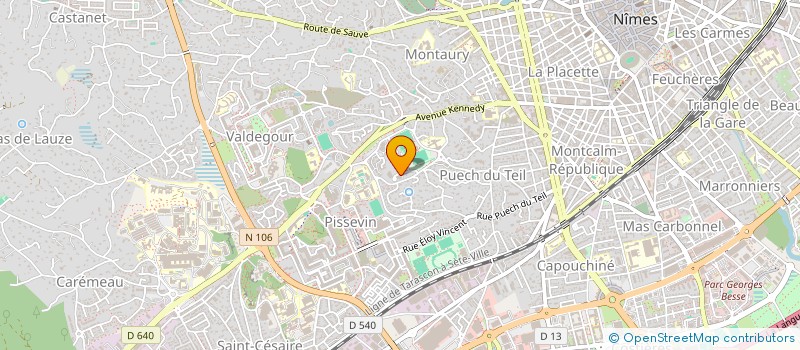 localisation de l'entreprise MADAME SAFIA TAWA  NIMES