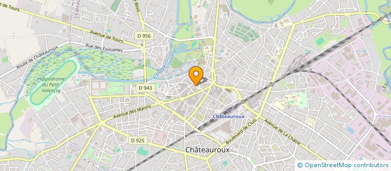 localisation de l'entreprise MADAME SAFIA TRINQUART à CHATEAUROUX