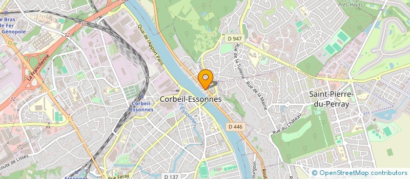 localisation de l'entreprise MADAME SAFIAADAME COLY à CORBEIL-ESSONNES